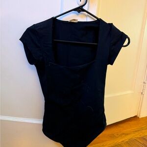 Square neck bodysuit